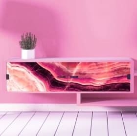 Vinilos para decorar muebles o armarios colores piedra