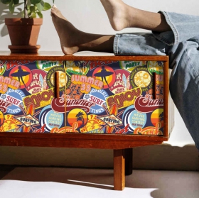 Vinilos para muebles o armarios collage surf