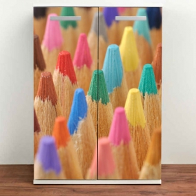 Vinilos para muebles o armarios lápices de colores