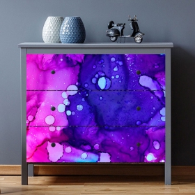 Vinilos para muebles o armarios diseño colores abstracto