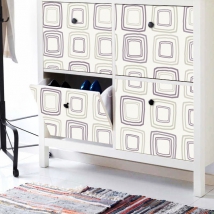 Vinilos para muebles y armarios estilo retro