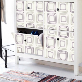 Vinilos para muebles y armarios estilo retro