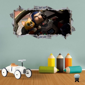 Vinilos y pegatinas disney lightyear 3d