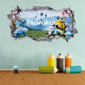 Vinilos videojuegos palworld 3d