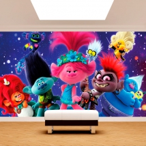 Papel pintado o fotomural trolls