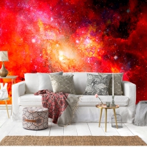 Papel pintado o fotomural estrellas en el espacio