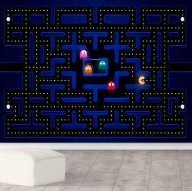Papel pintado o fotomural videojuego pac-man
