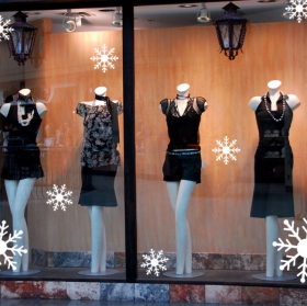 Vinilos Decorativos Copos Nieve Navidad