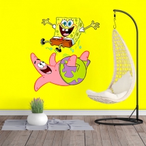 Fotomural o papel pintado bob esponja patricio