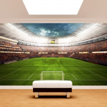 Fotomural o papel pintado estadio futbol