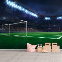 Fotomural o papel pintado estadio futbol gradas