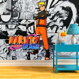 Fotomural o papel naruto