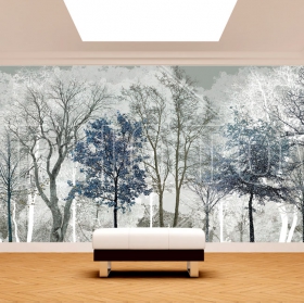 Fotomural o papel pintado imagen otoño efecto moderno horizontal