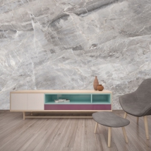 Fotomural o papel pintado fondo piedra marmol grises claros elegante decoración