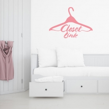 Vinilo decorativo closet link