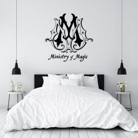 Vinilos decorativos harry potter ministerio de magia
