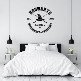 Vinilos decorativos harry potter colegio de hogwarts
