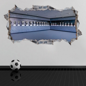 Vinilos 3d copas fútbol real madrid