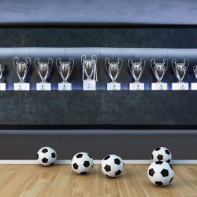 Fotomurales real madrid copas europa fútbol