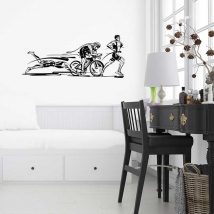 Vinilos decorativos y pegatinas deporte triathlon