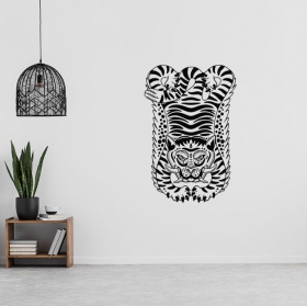Vinilos adhesivos de tigre japones
