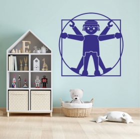Vinilos adhesivos vitruvio playmovil
