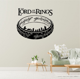 Vinilos adhesivos anillo señor de los anillos