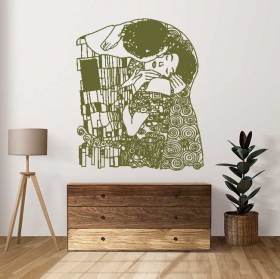 Vinilos adhesivos el beso gustav klimt