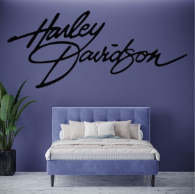 Vinilos adhesivos firma harley davidson