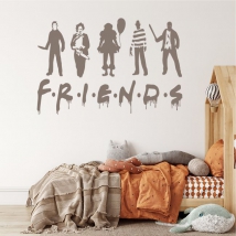 Vinilos adhesivos halloween friends