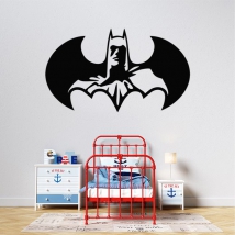 Vinilos adhesivos símbolo y rostro batman