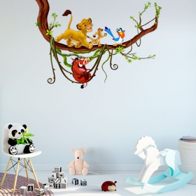 Vinilos y pegatinas infantiles el rey león
