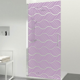 Vinilos mamparas formas geométricas