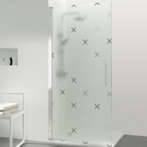 Vinilos para mamparas cruces baños